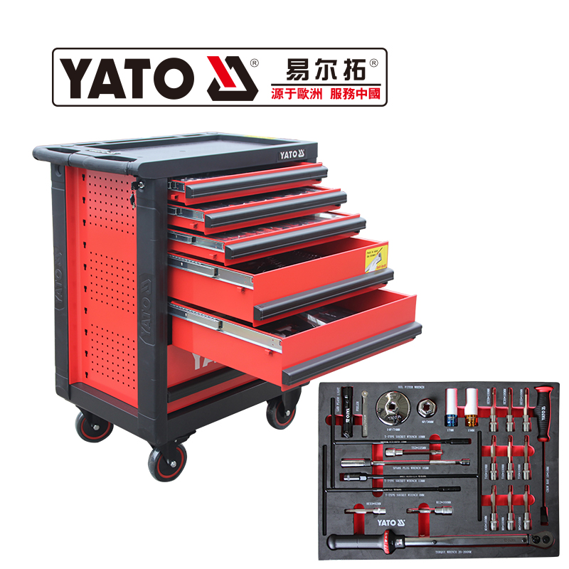 ROLLER CABINET WITH TOOLS FOR AUDI CAR 267pcs - Image 2