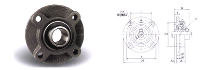 Flange Mounted Rolling Bearing Unit
