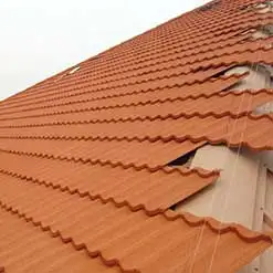 Industrial roof tile forming machine