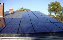 Residential Rooftop Solar Panel System, 100kW