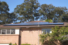 Residential Rooftop Solar Panel System