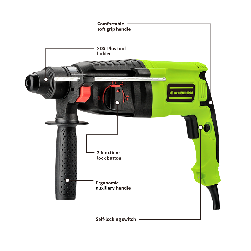 Lightweight Rotary Hammer