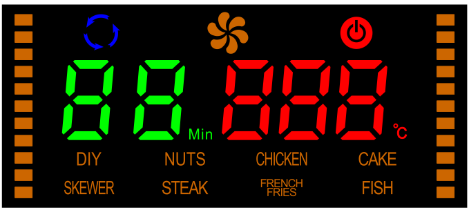 8L Digital Rotisserie Air Fryer