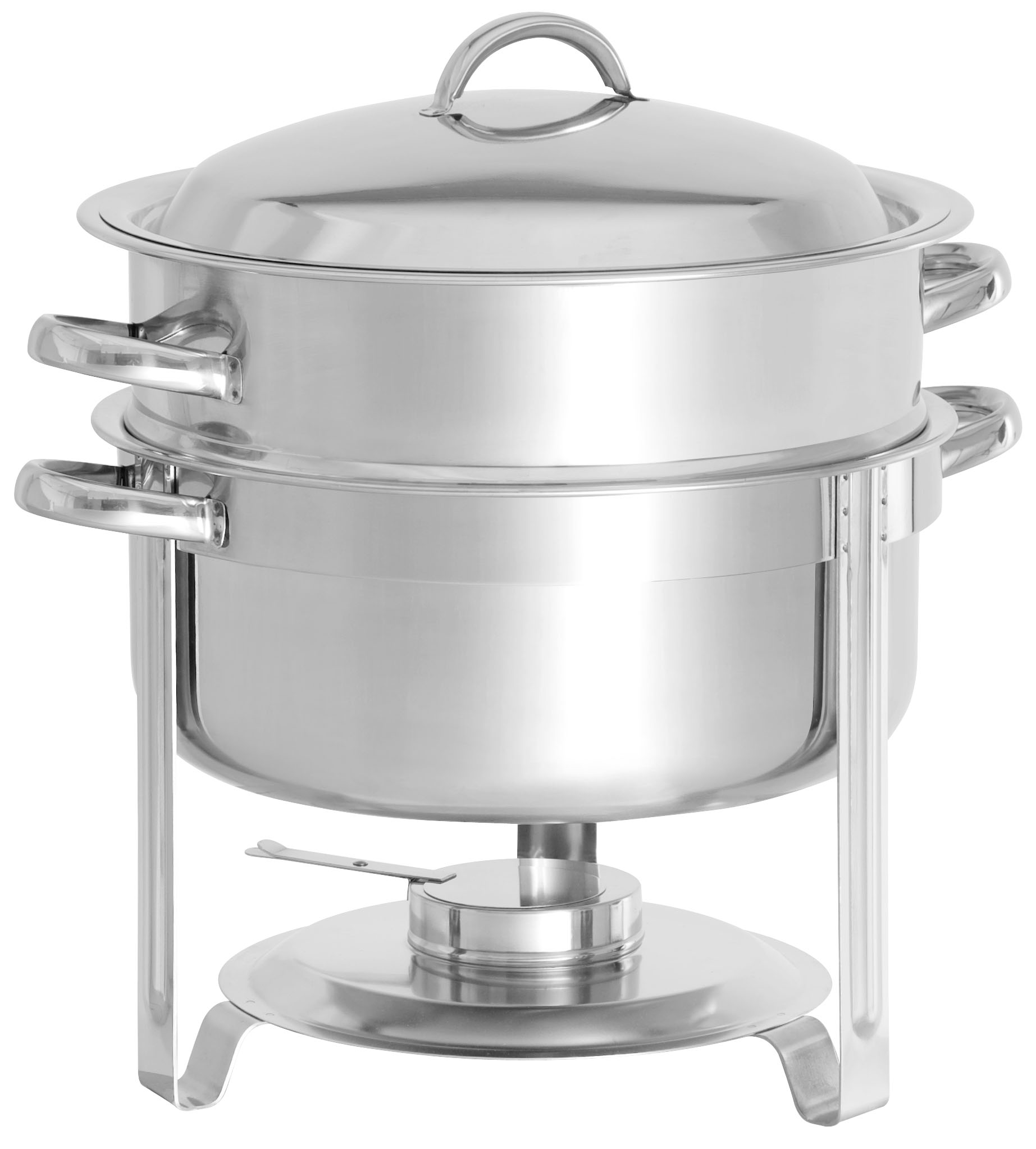 Round economic chafing dish - Image 2