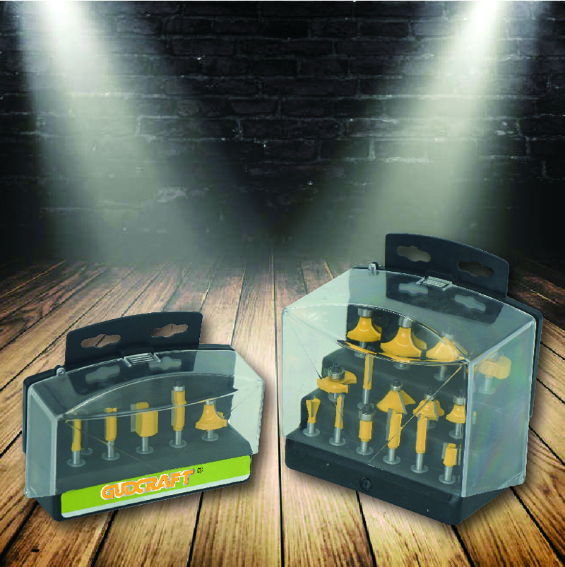 ROUTER BITS SET WITH TRANSPARENT BOX - Image 3