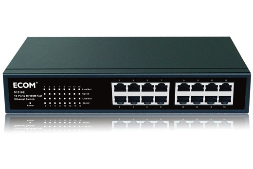 16-Port Fast Ethernet Switch
