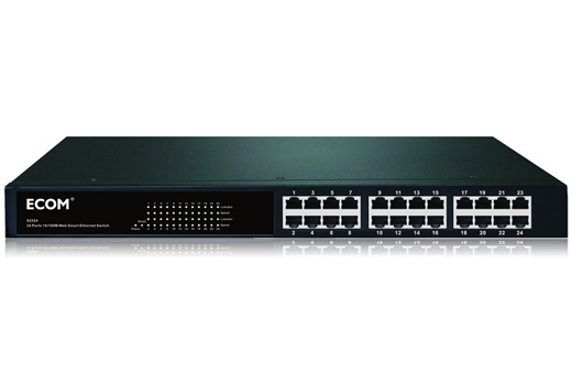 24-Port 10/100M Web Smart Ethernet Switch