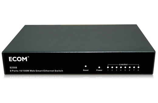 8-Port 10/100M Web Smart Ethernet Switch
