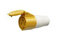 Industrial Four-Pin Electrical Plug