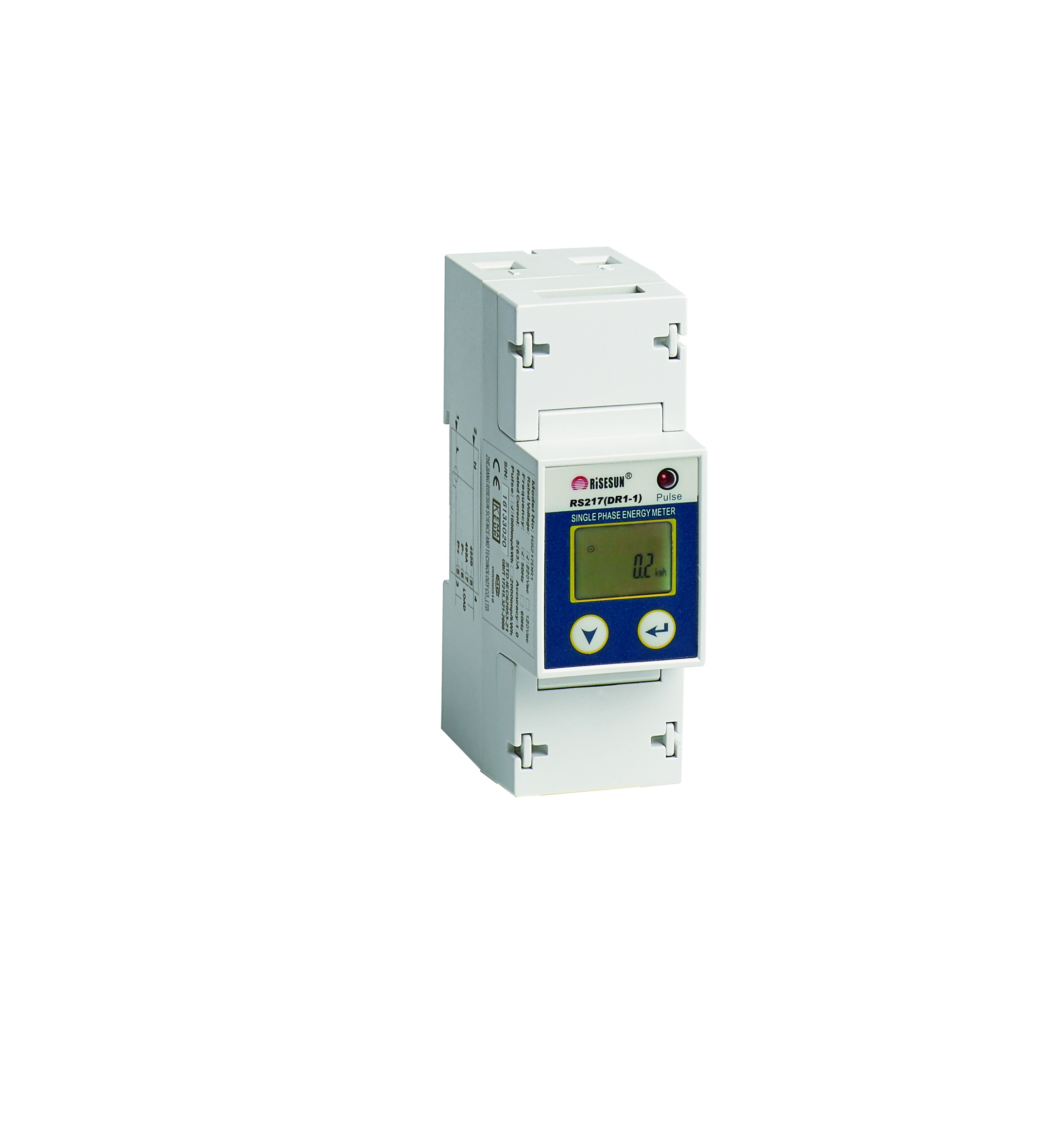 Single Phase DIN Rail Electricity Meter