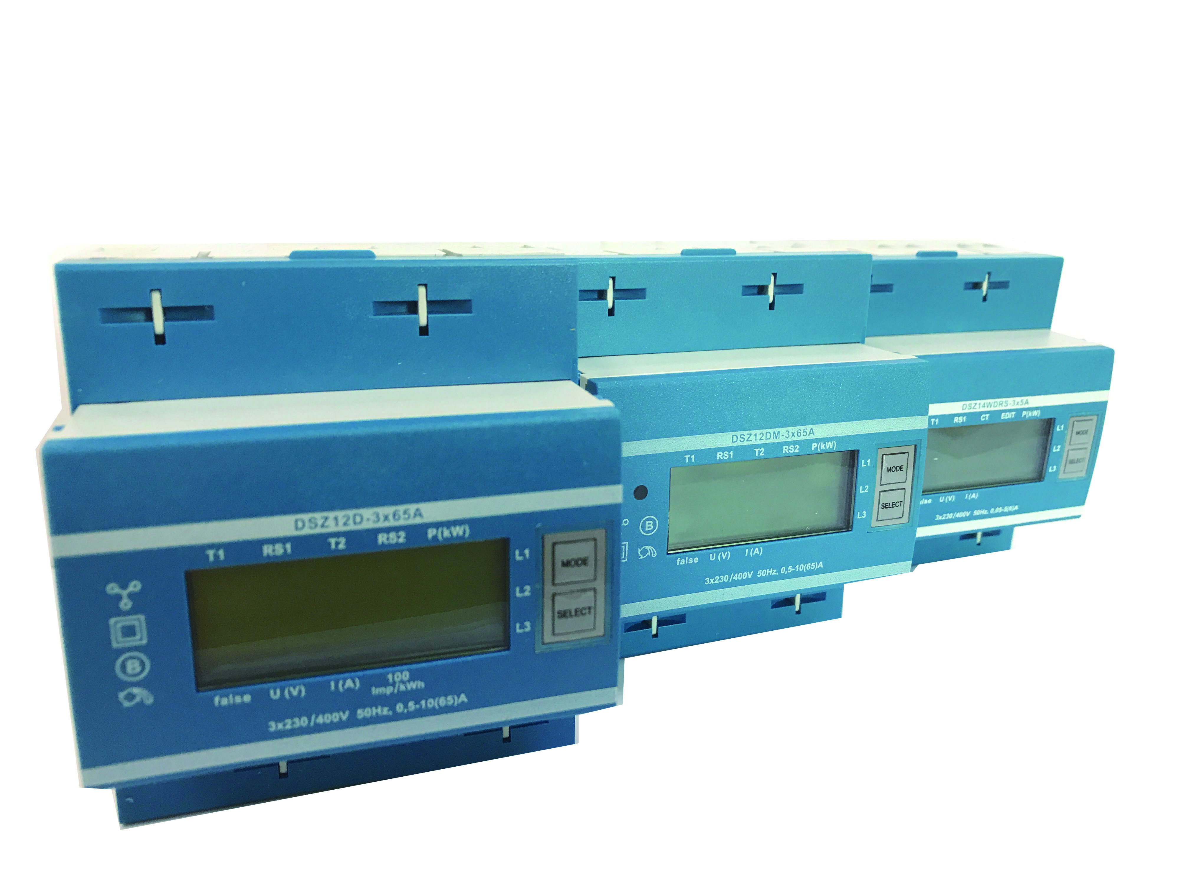 DIN Rail Three-Phase Energy Meter