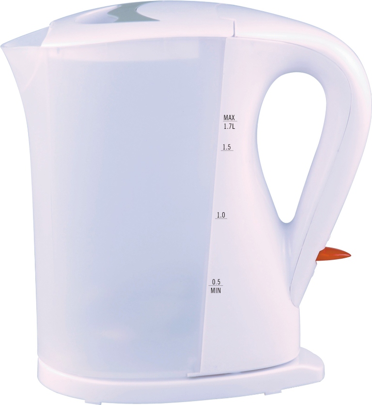 1.7L Cordless Electric Kettle with Transparent Water Level Gauge