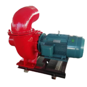 Centrifugal water pump for clean or slightly contaminated water