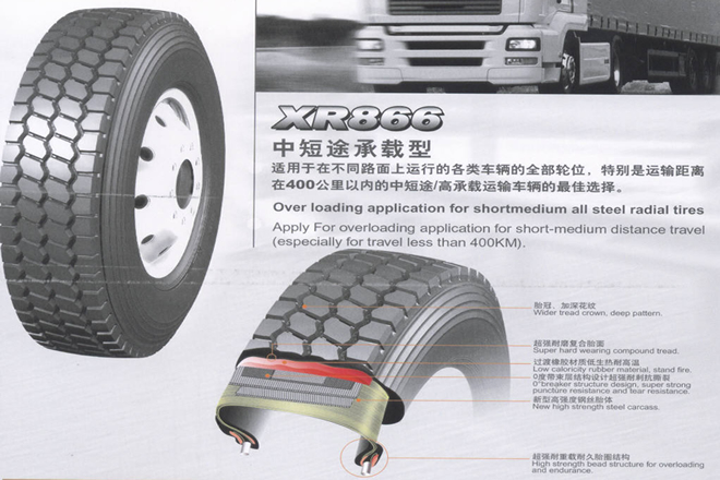 All-Steel Radial Truck Tire