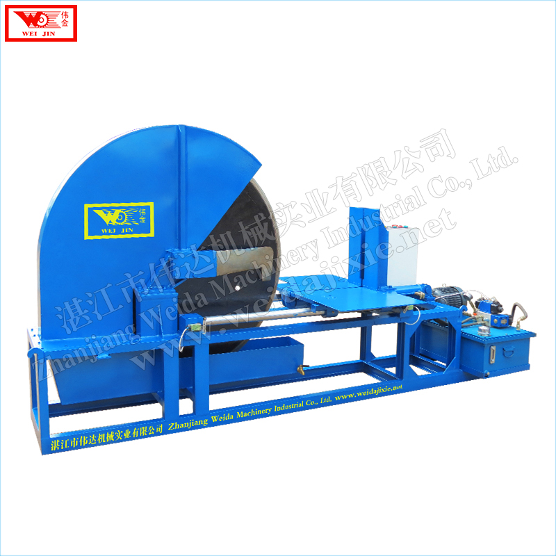 Rubber Block Cutting Machine with Rotary Disc
