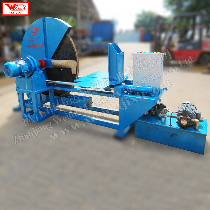 Rubber Block Cutting Machine with Rotary Disc