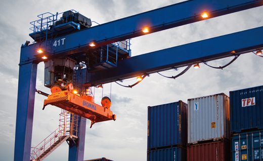Rubber Tyred Gantry Crane for Container Handling