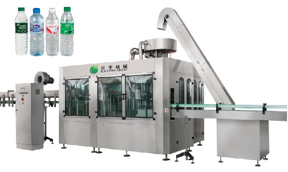 Automatic Water Bottle Washing Filling Capping Machine