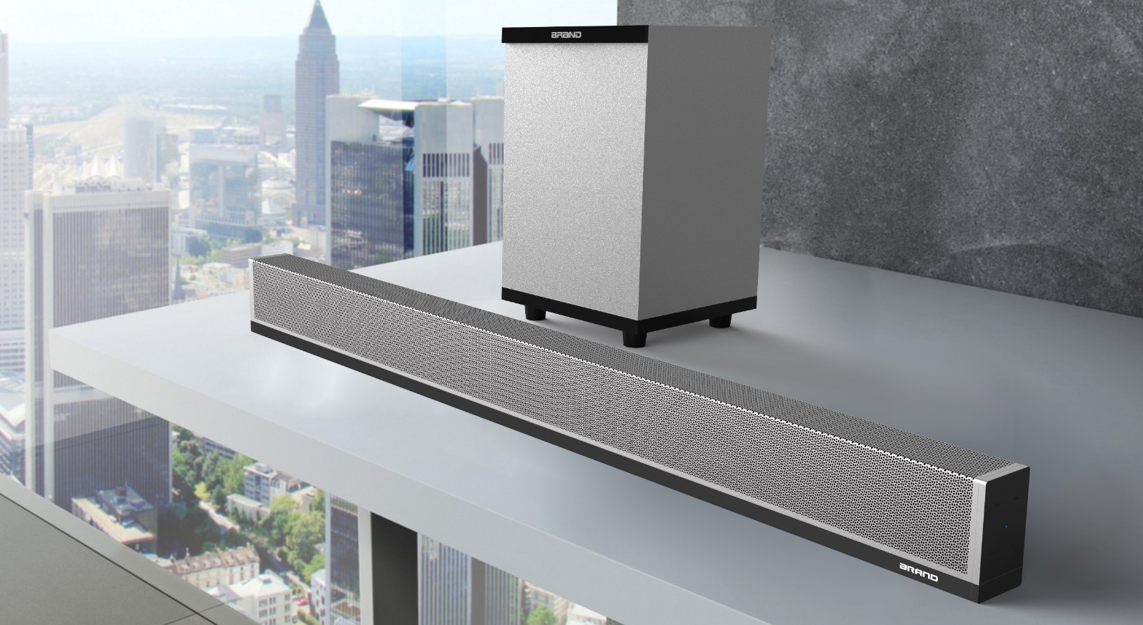 S0-Wireless bluetooth home theatre 5.0 sound bar for TV - Image 2