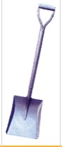Square Point Shovel with Steel Blade