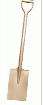 Square Point Shovel with D-Grip Handle