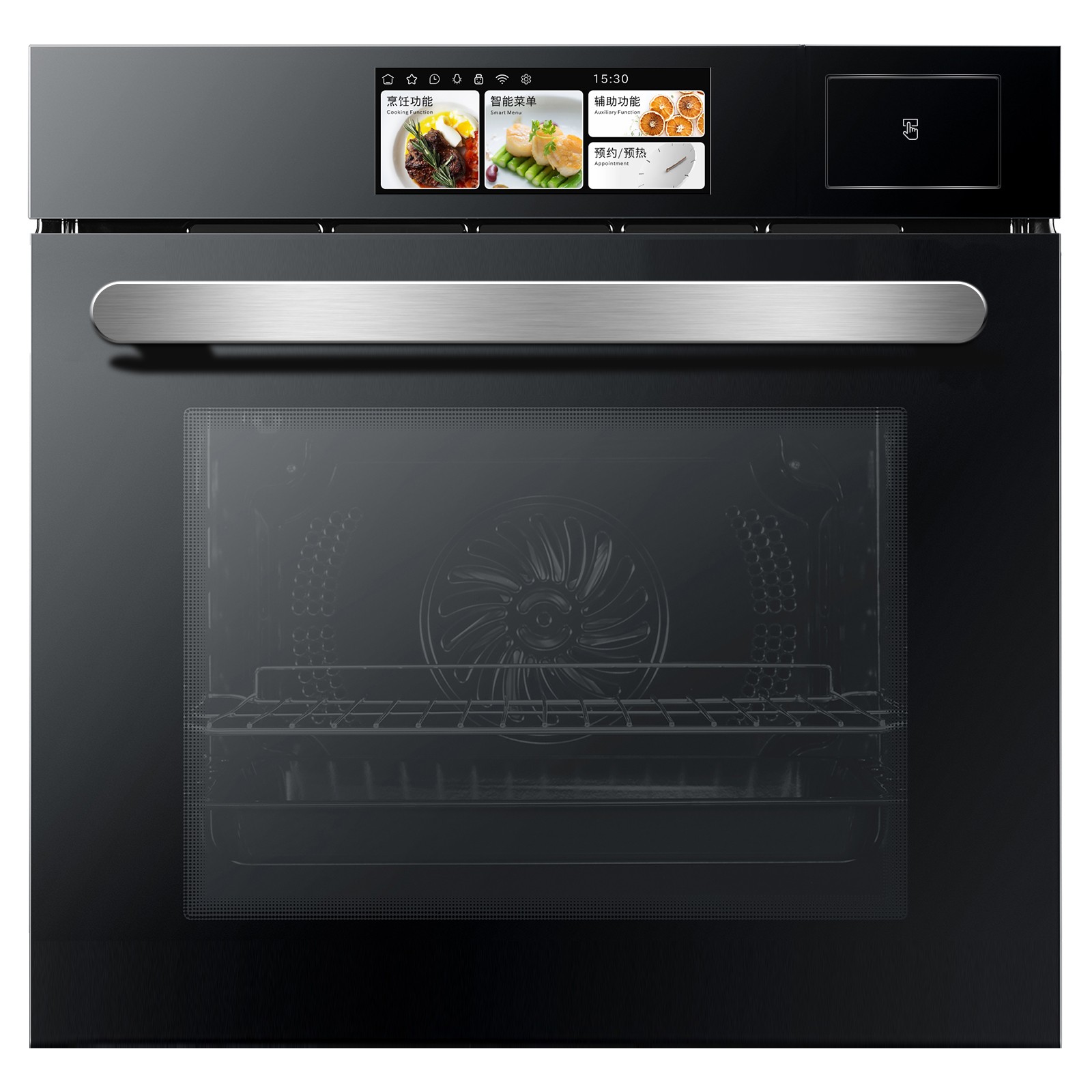 S66TQ-A Kitchen 60cm TFT display built-in electric convection combi steam oven - Image 2