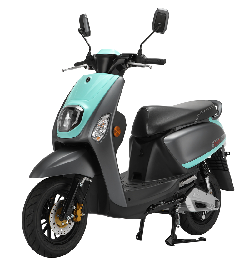 Side profile of the Urbanity-E electric scooter