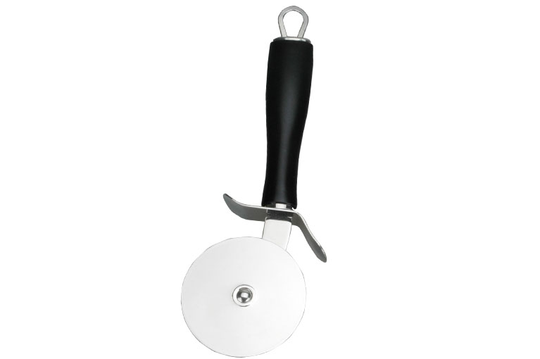 Stainless Steel Pizza Cutter with Ergonomic Handle