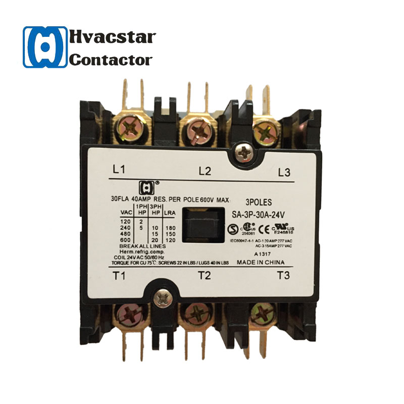 SA SERIES CONTACTOR 3POLE 30A - Image 2