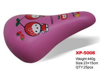 Children's Bicycle Saddle with Hello Kitty Design