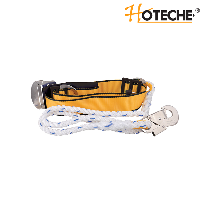 Fall Protection Safety Belt with Lanyard