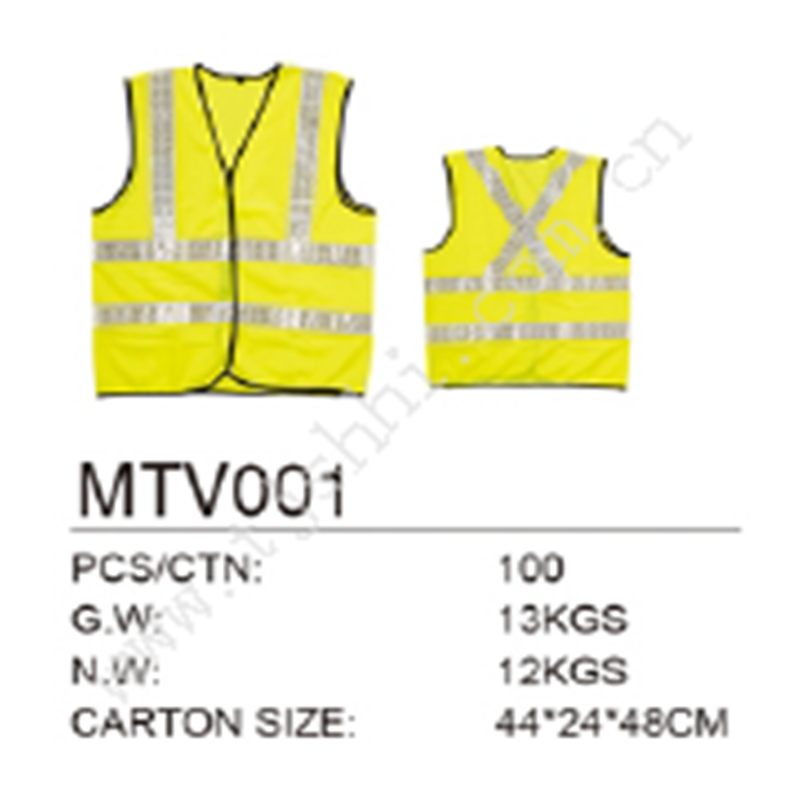 High-Visibility Reflective Safety Vest
