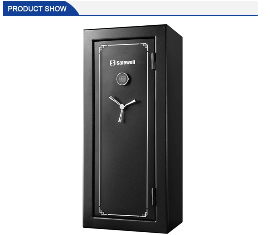 Exterior view of the heavy-duty gun safe