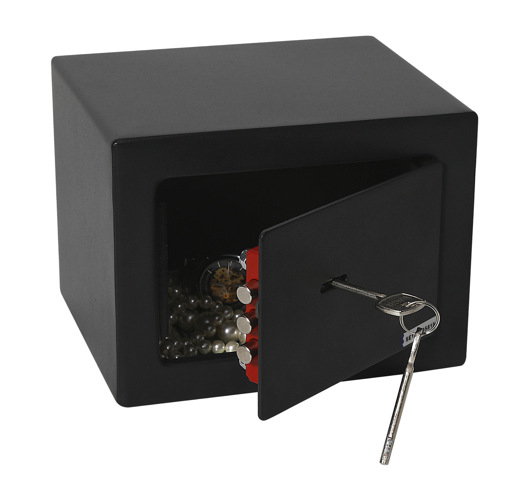 Safewell Mini Safe Safe Key Lock Safe 17BK - Image 2