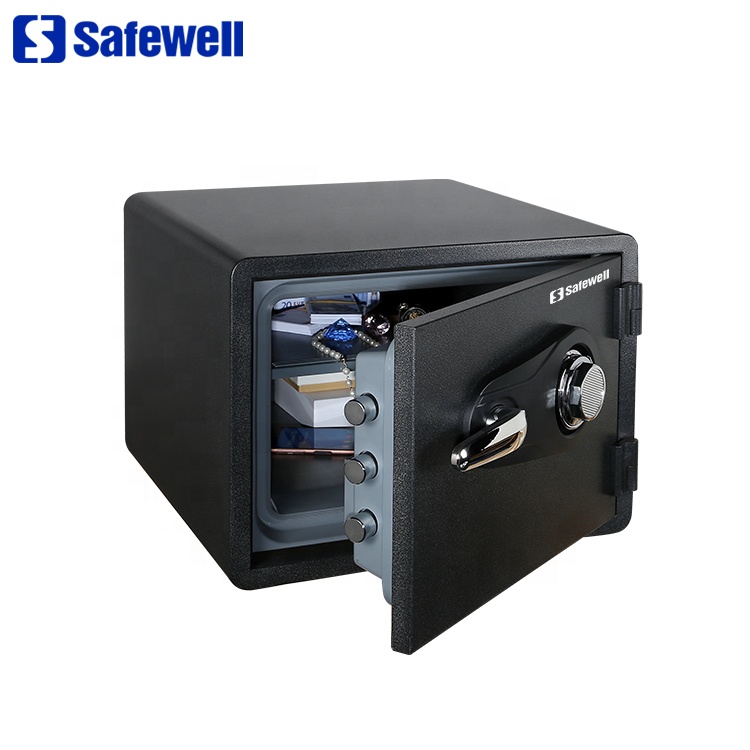 Compact Fireproof Safe Box with Shelf