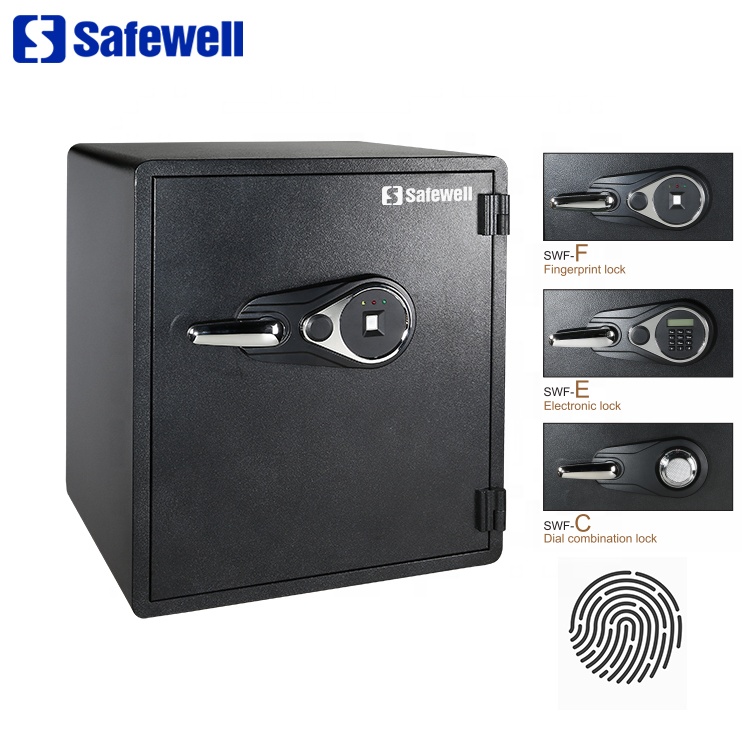 Safewell SWF2420F Big Heavy Fireproof Fingerprint Lock Home Biometric Safe Box - Image 3