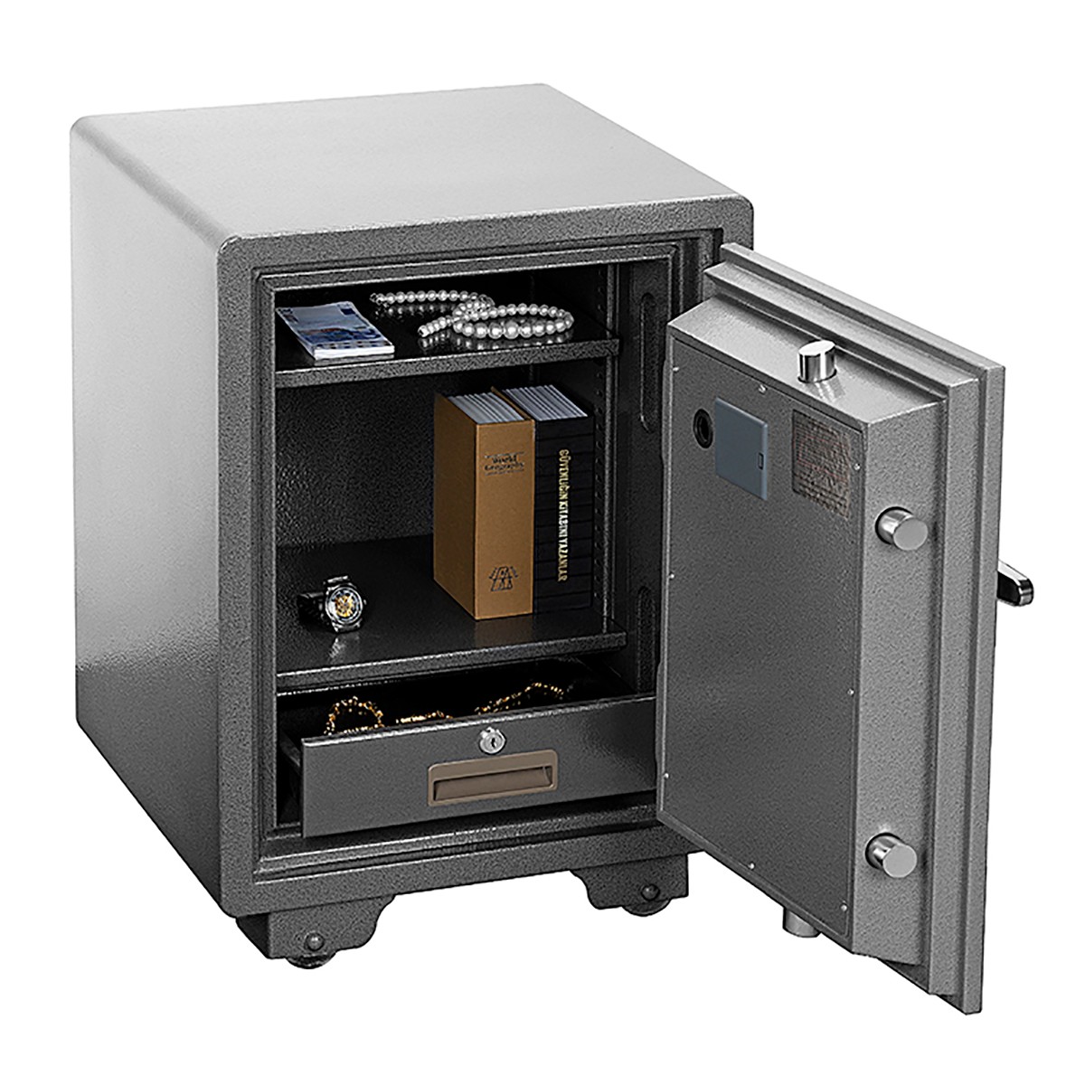 Safewell YB530ALP LED Family Big Metal Room Fireproof Safe Box - Image 2