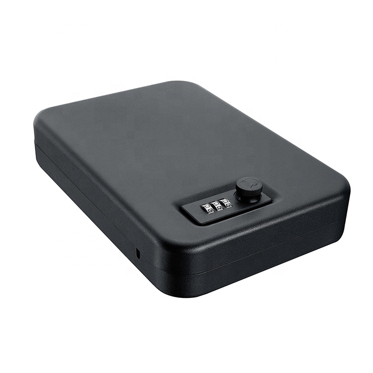 Interior foam padding of the portable safe