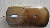 Wired Wooden Computer Mouse