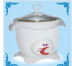 Electric Rice Cooker with Non-Stick Pot