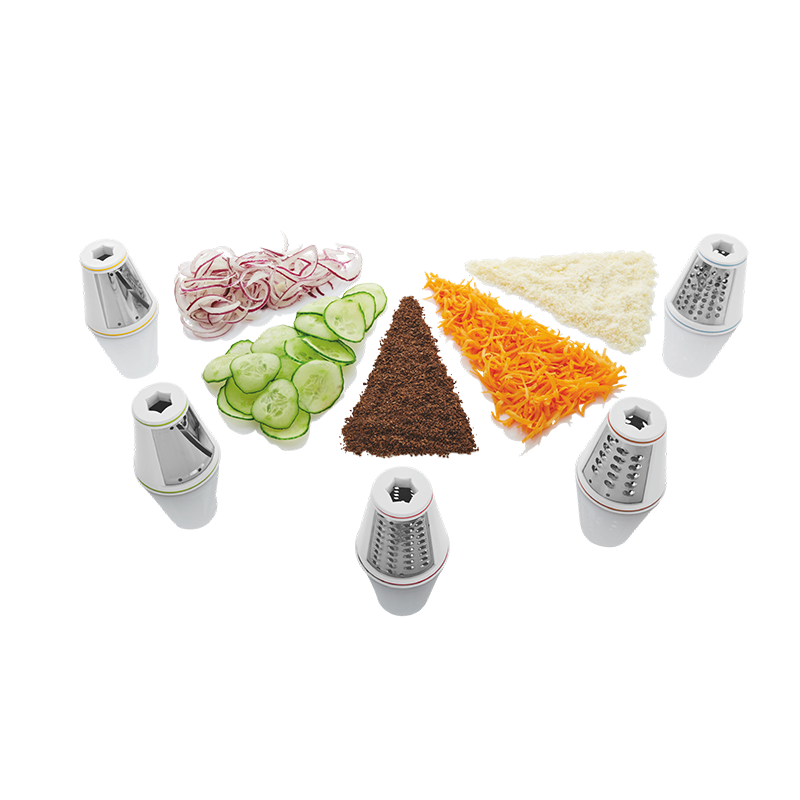 Electric Salad Maker with Interchangeable Blades