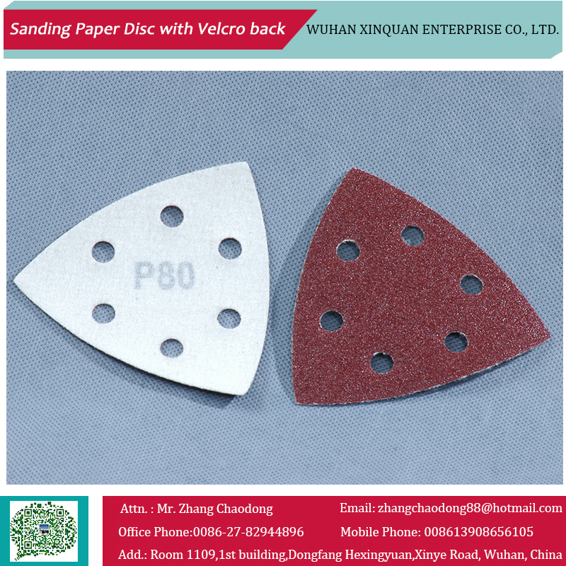 Hook and Loop Sanding Discs