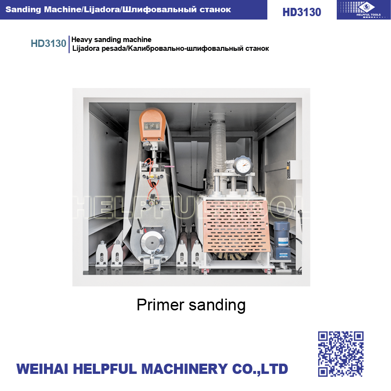 Heavy-duty sanding machine for primer sanding