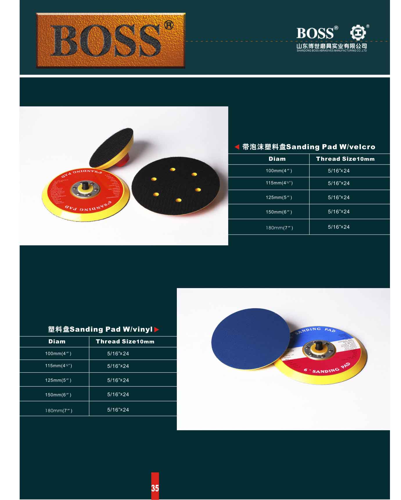 Sanding Pad Wvelcro - Image 2