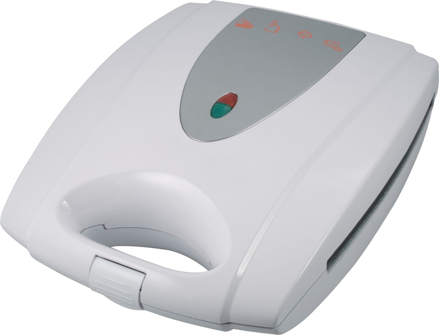 Compact Sandwich Maker with Non-Stick Plates