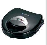 Electric Sandwich Toaster with Non-Stick Plates
