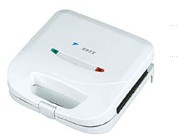 Compact Sandwich Press with Non-Stick Plates