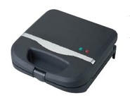 Electric Sandwich Toaster with Non-Stick Plates