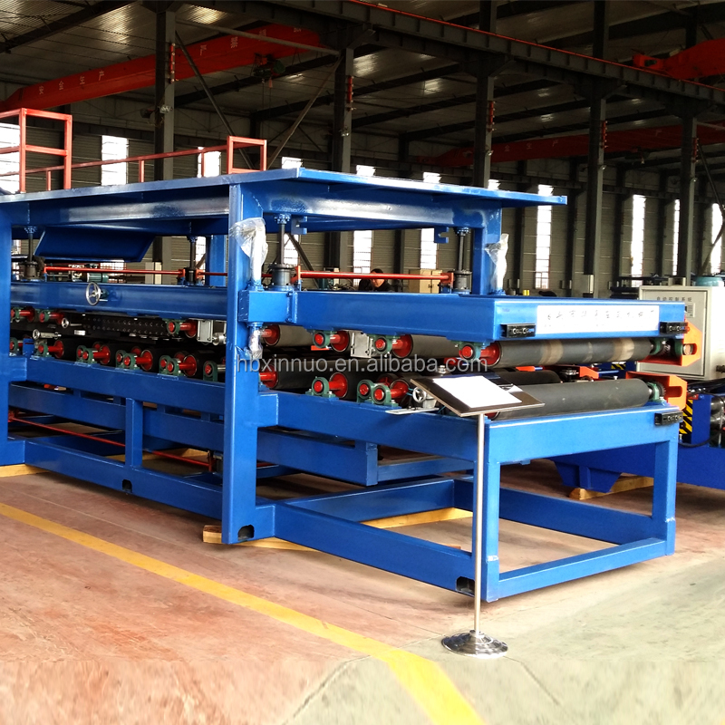 Robust blue frame and multi-roller system of the roll forming machine