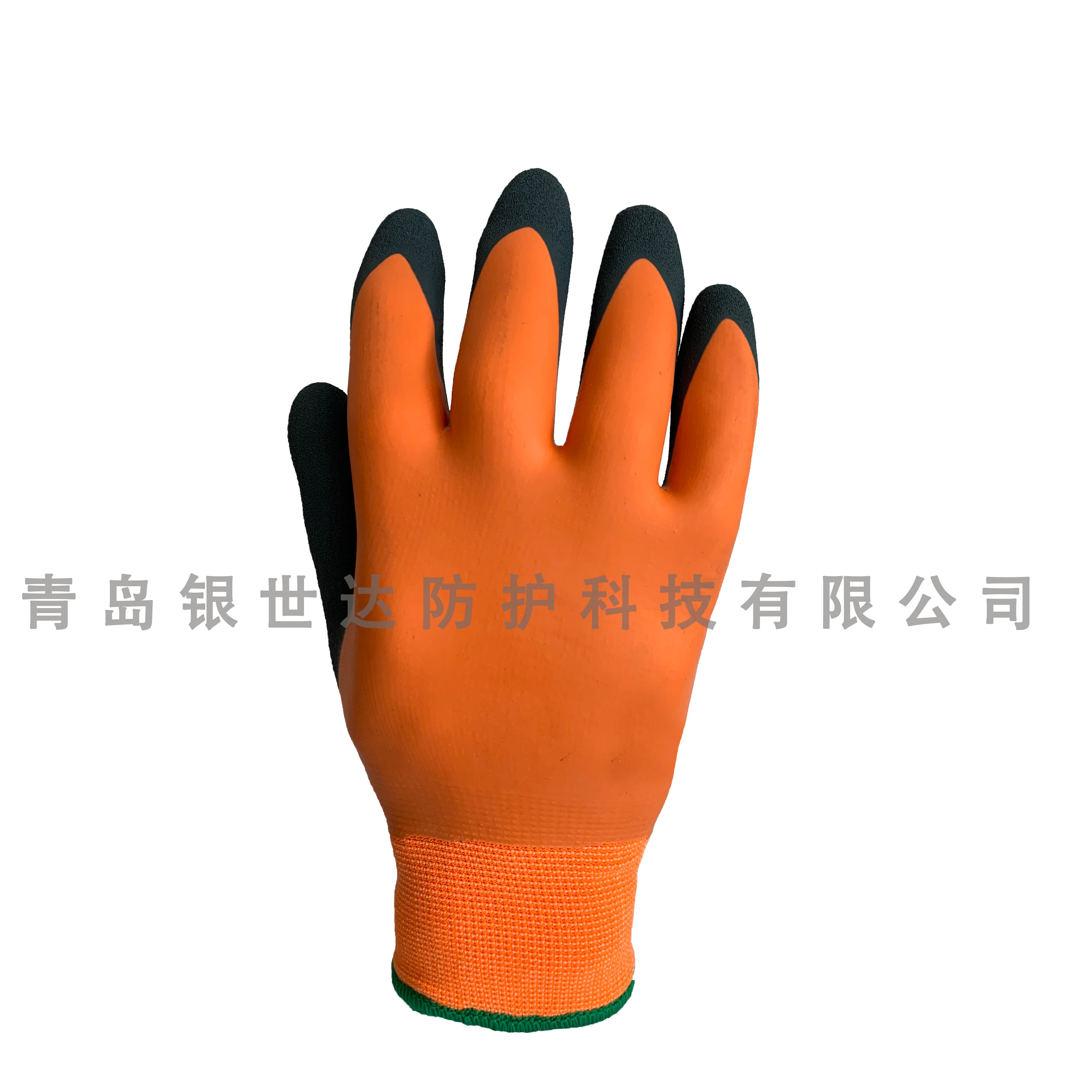 Sandy latex full coated waterproof glove - Image 2